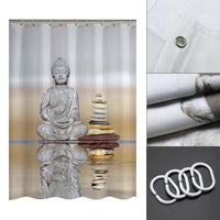 Thumbnail for Calming Buddha Shower Curtain