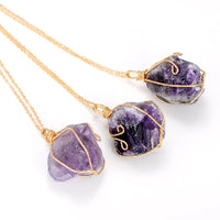 Thumbnail for Raw Amethyst Necklace