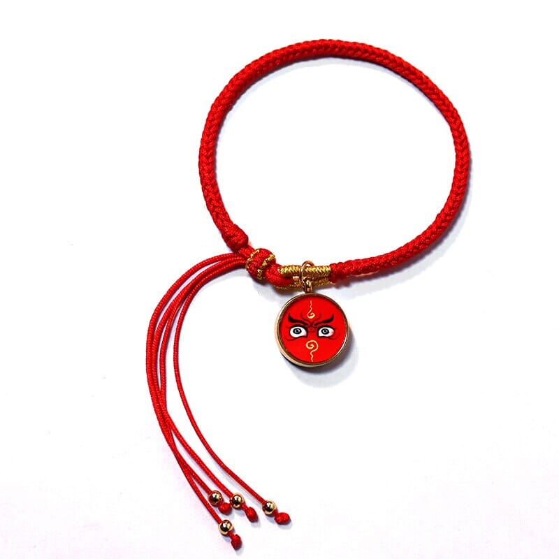 Handmade Tibetan Bracelet with Fillable Glass Locket for Memorial Keepsake