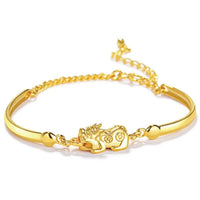 Thumbnail for Gold Pixiu Wealth Bracelet