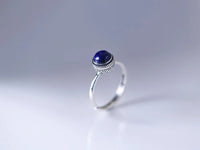 Thumbnail for 925 Sterling Silver Lapis Lazuli Stone Ring YourSoulPlace