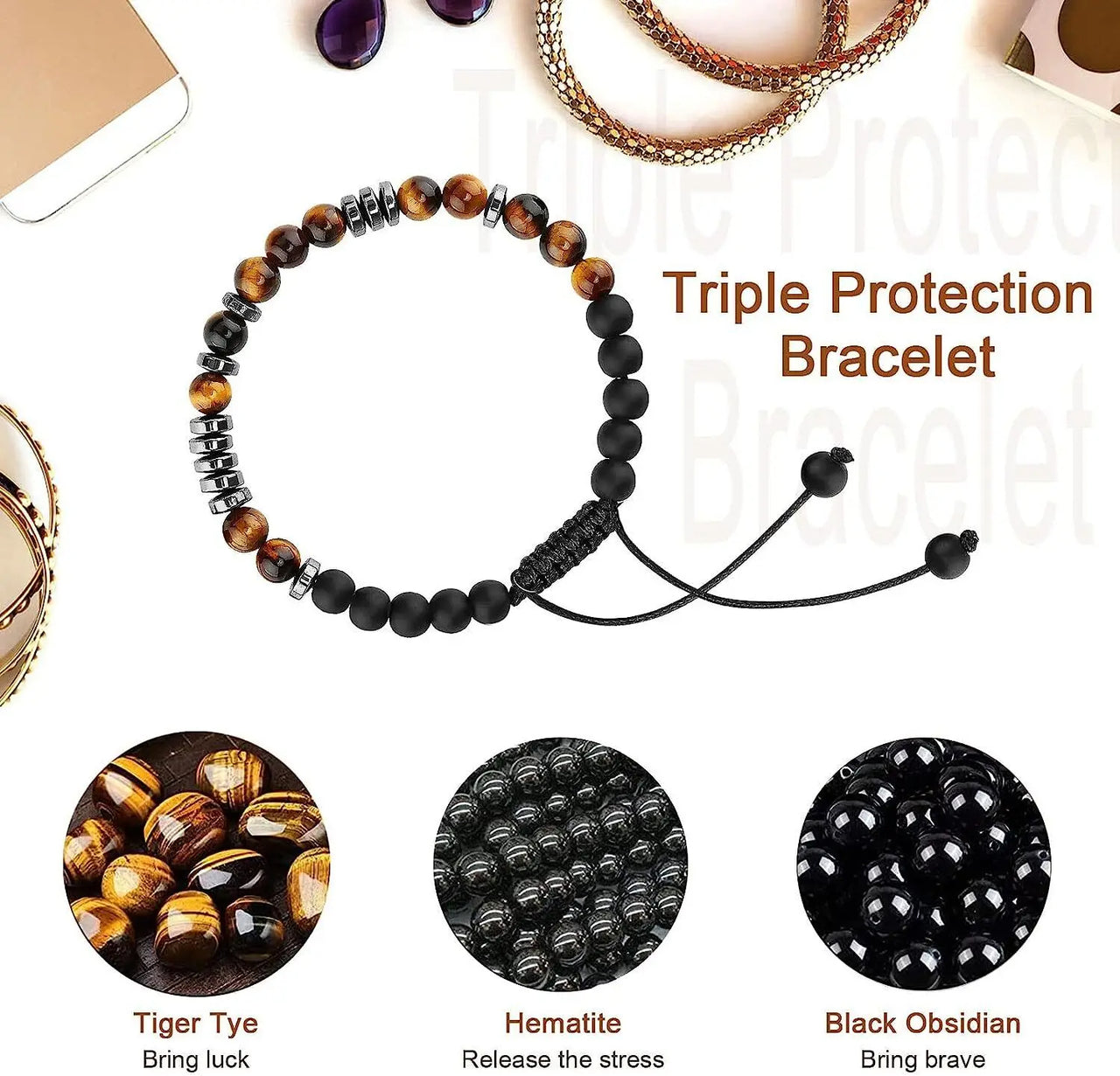 Reassurance Healing Tiger Eye Bracelet