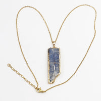 Thumbnail for Raw Blue Topaz Necklace