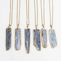 Thumbnail for Raw Blue Topaz Necklace