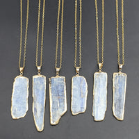 Thumbnail for Raw Blue Topaz Necklace