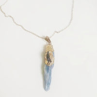 Thumbnail for Raw Blue Topaz Necklace