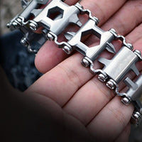 Thumbnail for Stainless Steel 29-IN-1 Multifunctional TOOLBOX Bracelet