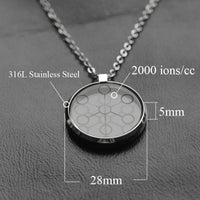 Thumbnail for Stainless Steel Negative Ion Pendant Necklace