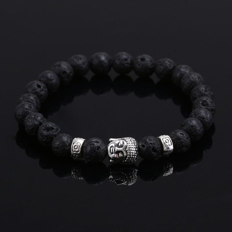 Natural Stone Buddha Bracelets