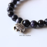 Thumbnail for Blue Sandstone Elephant Bracelet