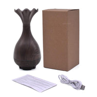 Thumbnail for Wood Grain Magic Bottle Aromatherapy Essential Oil Diffuser and Humidifier