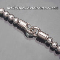 Thumbnail for EDC Stainless Steel Bead Multi Functional Bracelet on High Tensile Steel Rope-6, 8 or 10mm Beads