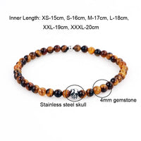 Thumbnail for Stylish Steel & Stone 3 pc Minimalist Men's Bracelet Set-11 Styles