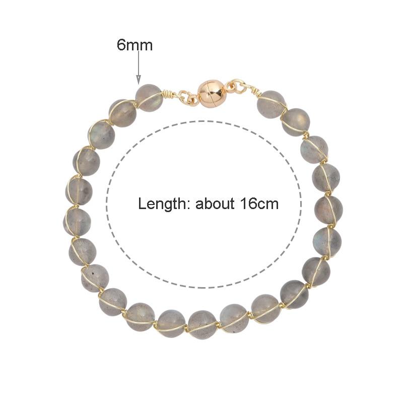 Boho Natural Moonstone 'NEW BEGINNINGS' Bracelet