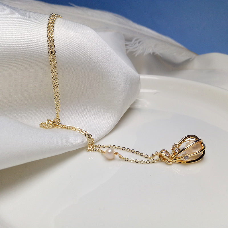 Handmade Pearl Necklace