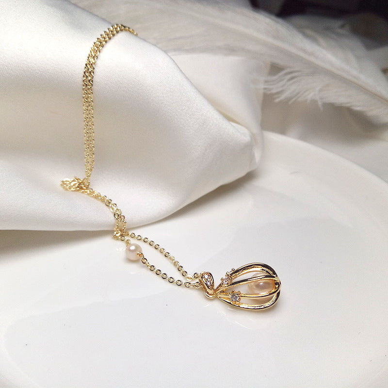 Handmade Pearl Necklace