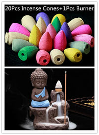 Thumbnail for Little Buddha Incense Burner (20 FREE Cones)