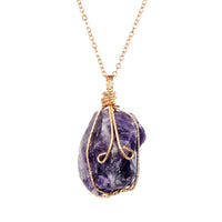 Thumbnail for Raw Amethyst Necklace