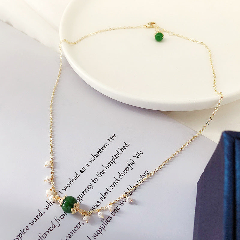 Tourmaline Pearl Necklace