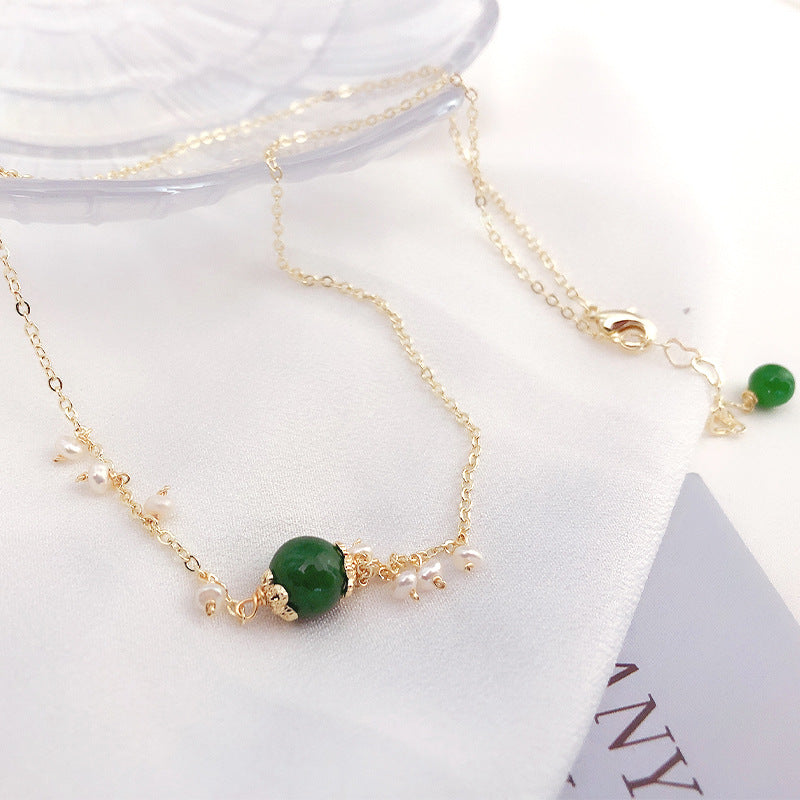 Tourmaline Pearl Necklace