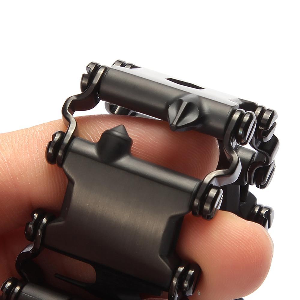 Stainless Steel 29-IN-1 Multifunctional TOOLBOX Bracelet