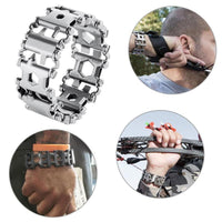 Thumbnail for Stainless Steel 29-IN-1 Multifunctional TOOLBOX Bracelet