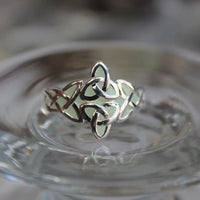 Thumbnail for Magical Celtic Womens Luminous Ring YourSoulPlace