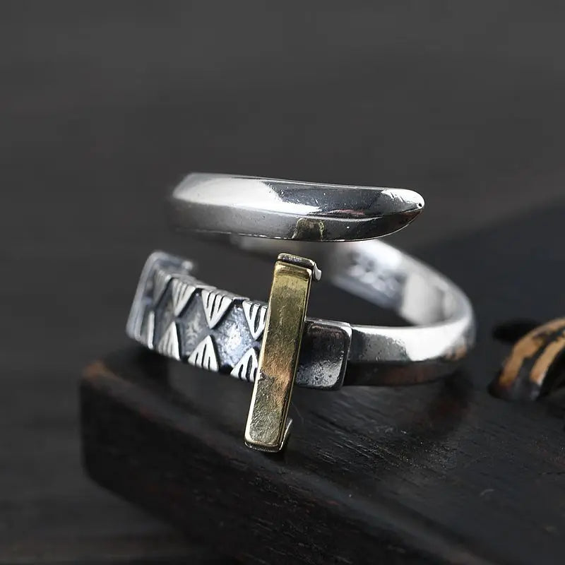 Dragon Spirit Sword Stainless Steel Ring