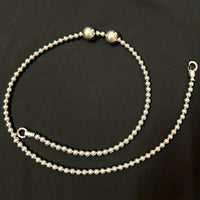 Thumbnail for Stainless Steel Edc LARGE BALL Multi Purpose Bracelet /Necklace -4 Ball Options