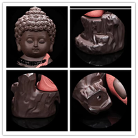 Thumbnail for Calming Staggered Waterfall and Buddha Incense Burner YourSoulPlace