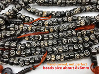 Thumbnail for TIBETAN YAK BONE MALA NECKLACE (108 BEADS)