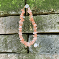 Thumbnail for Natural Handmade Sunstone 'BRIGHTENING' Bracelet