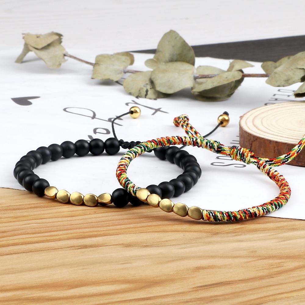 Ethnic Tibetan Handmade Natural Stone 2pc Bracelet Sets - 35 Styles