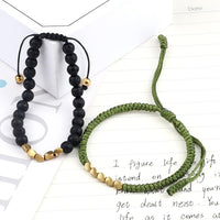 Thumbnail for Ethnic Tibetan Handmade Natural Stone 2pc Bracelet Sets - 35 Styles