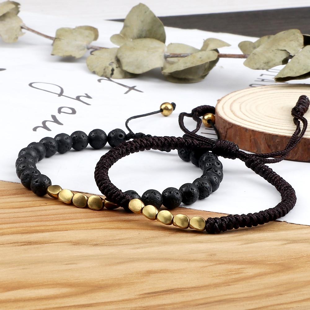 Ethnic Tibetan Handmade Natural Stone 2pc Bracelet Sets - 35 Styles