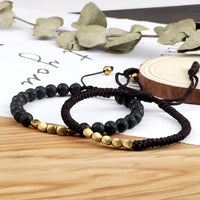 Thumbnail for Ethnic Tibetan Handmade Natural Stone 2pc Bracelet Sets - 35 Styles