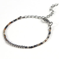 Thumbnail for Cutie Pie Miniature NATURAL HEALING GEMSTONE & Steel Bracelet- SAVE $$ on Bundles!