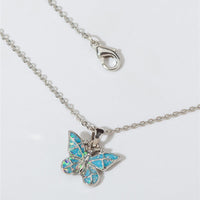 Thumbnail for Blue Butterfly/Starfish Pendant Necklace