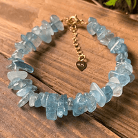 Thumbnail for Natural Handmade Aquamarine 'SERENITY' Bracelet