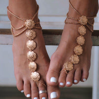 Thumbnail for Bohemian Carved Anklet