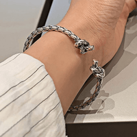 Thumbnail for THAI SILVER Simply Stylish Braided Bangle