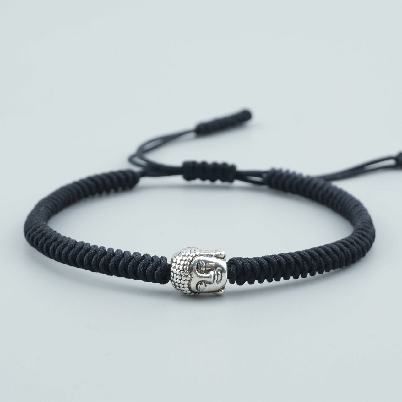 Lucky Rope & Buddha Charm Tibetan Bracelet