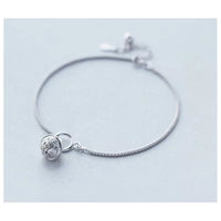 Thumbnail for 925 Sterling Silver Lucky Bell  PEACE Bracelet YourSoulPlace