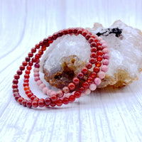 Thumbnail for ULTRA ENERGY BOOSTERS -Red Jasper, Carnelian & Garnet- 3/pc  *MIGHTY MINIS*  Healing Energy Stone Bracelets