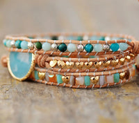 Thumbnail for Blue Moon Turquoise Wrap Bracelet