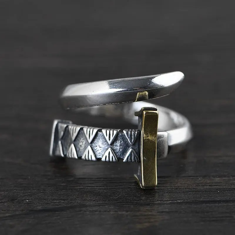 Dragon Spirit Sword Stainless Steel Ring