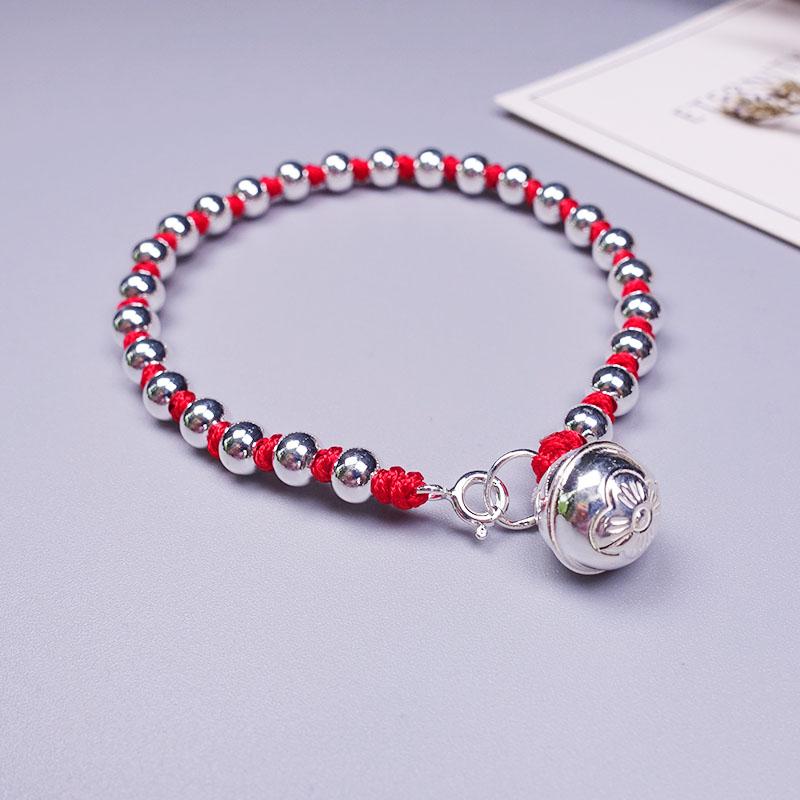 BELLS for PEACE & SERENITY! Grab our  3 x  *MOST POPULAR* Sterling Silver & Red Rope BELL Bracelets & Enjoy 35% off!