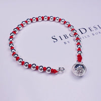 Thumbnail for BELLS for PEACE & SERENITY! Grab our  3 x  *MOST POPULAR* Sterling Silver & Red Rope BELL Bracelets & Enjoy 35% off!