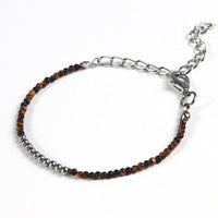 Thumbnail for Cutie Pie Miniature NATURAL HEALING GEMSTONE & Steel Bracelet- SAVE $$ on Bundles!