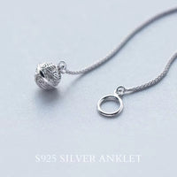 Thumbnail for 925 Sterling Silver Lucky Bell  PEACE Bracelet YourSoulPlace